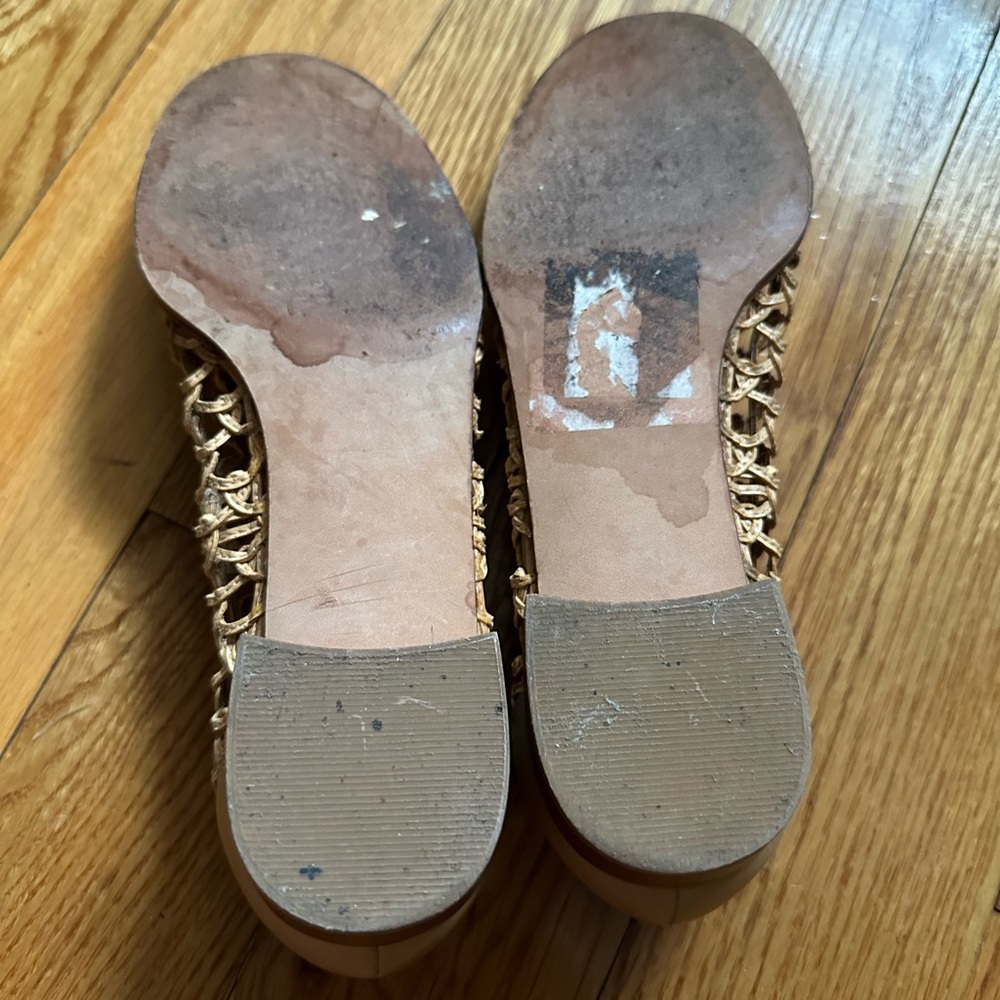 Vintage Stuart Weitzman Woven Leather Flats - Picture 5 of 9